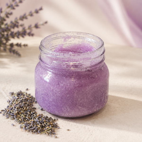 Lavender sugar scrub